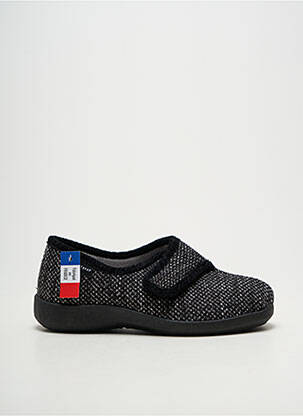 Bateliai/pantofliai velcro užsegimas plokščias kulnas iki 3 cm juodas FARGEOT moteris