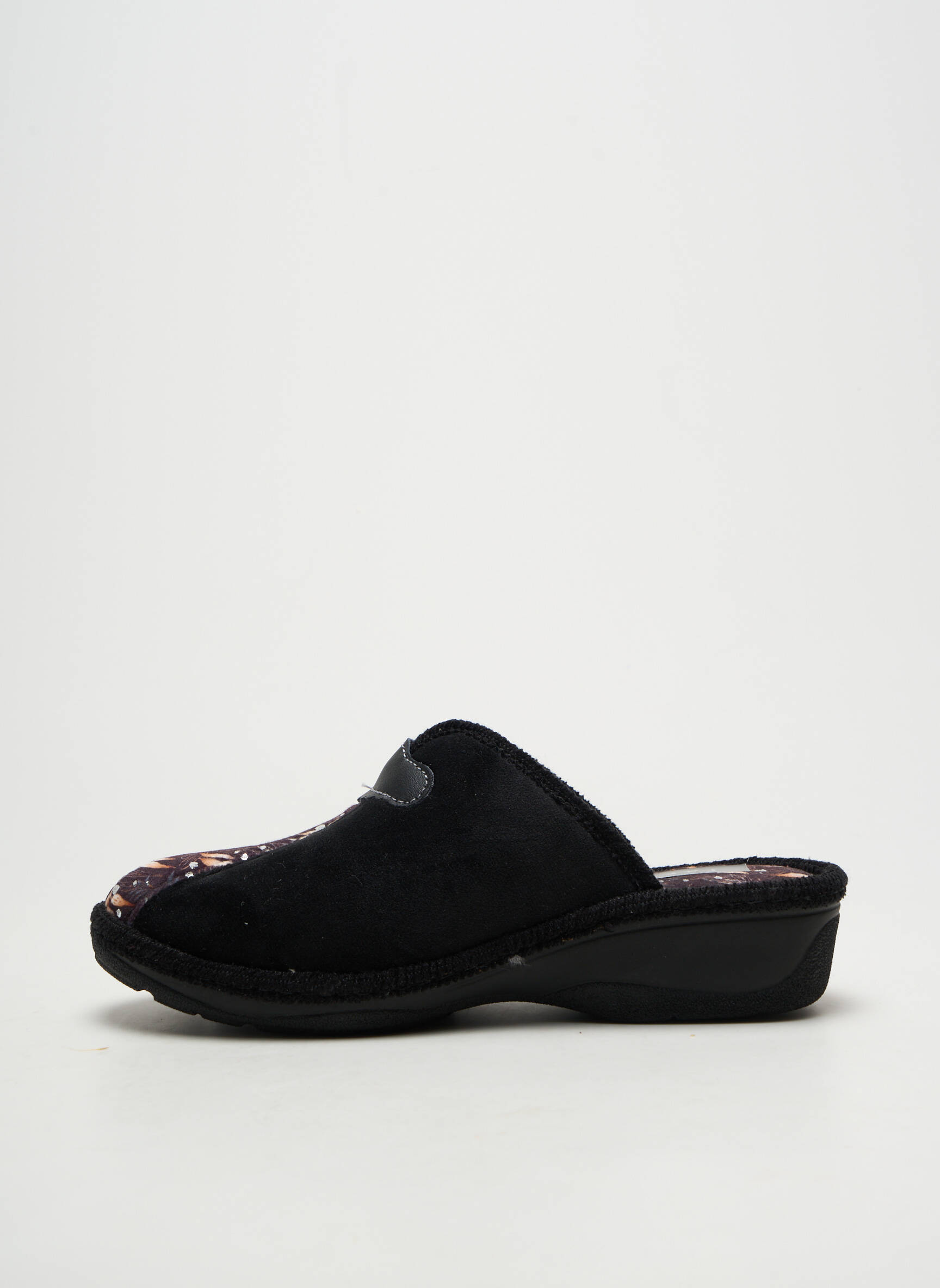 Bateliai/pantofliai satino audinys kulnas nuo 4 iki 6 cm juodas FARGEOT moteris