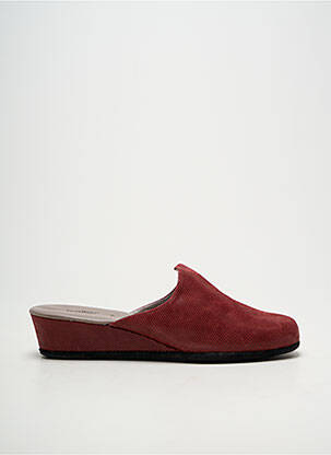 Bateliai/pantofliai satino audinys kulnas nuo 4 iki 6 cm raudona HELLER moteris
