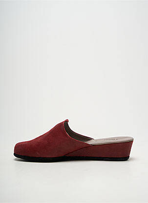 Bateliai/pantofliai satino audinys kulnas nuo 4 iki 6 cm raudona HELLER moteris