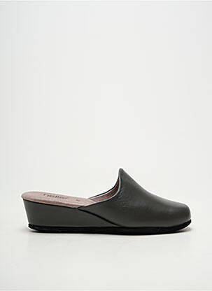 Bateliai/pantofliai odinė išorinė padas kulnas nuo 4 iki 6 cm pilka HELLER moteris