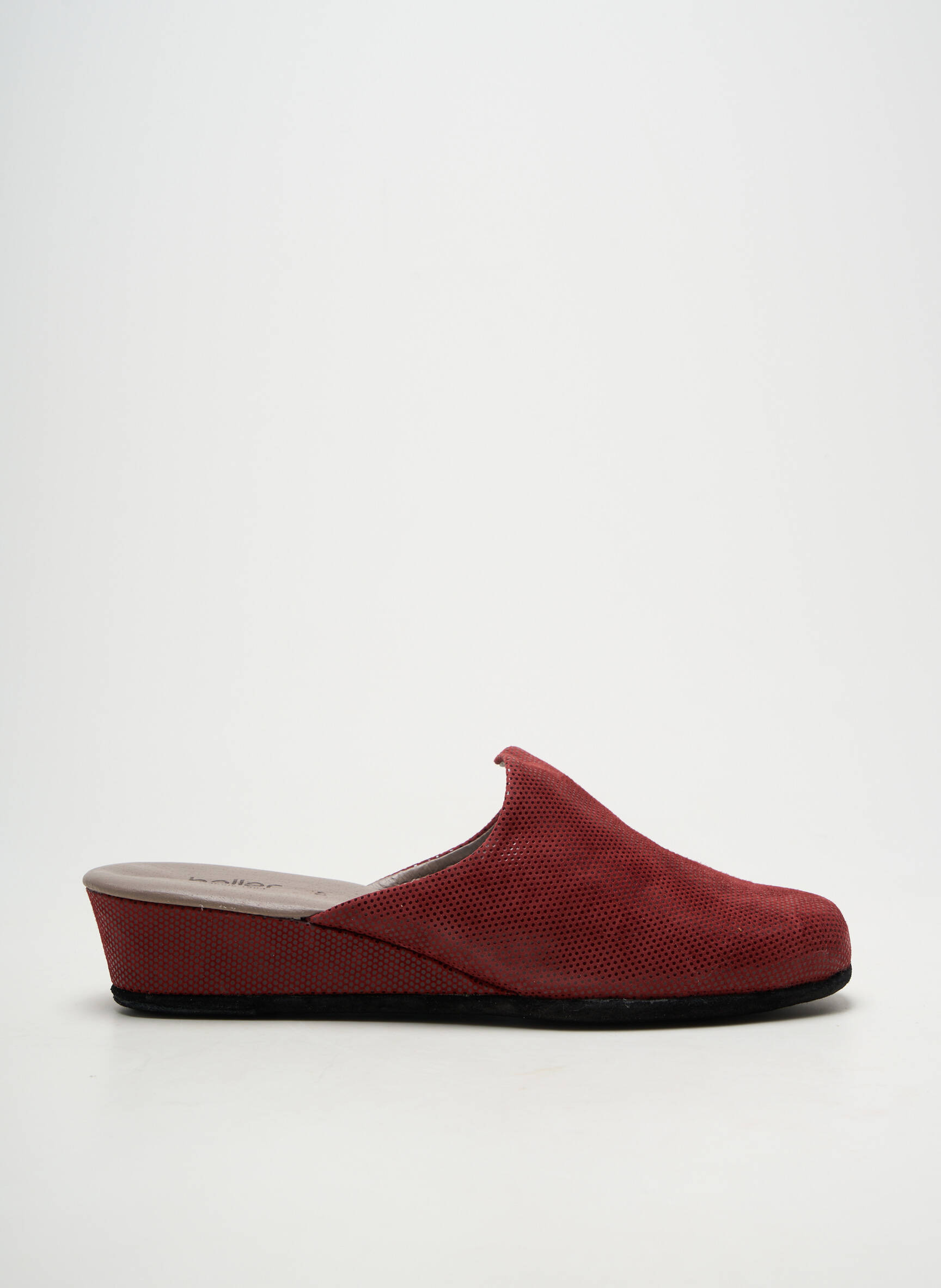 Bateliai/pantofliai satino audinys kulnas nuo 4 iki 6 cm raudona HELLER moteris