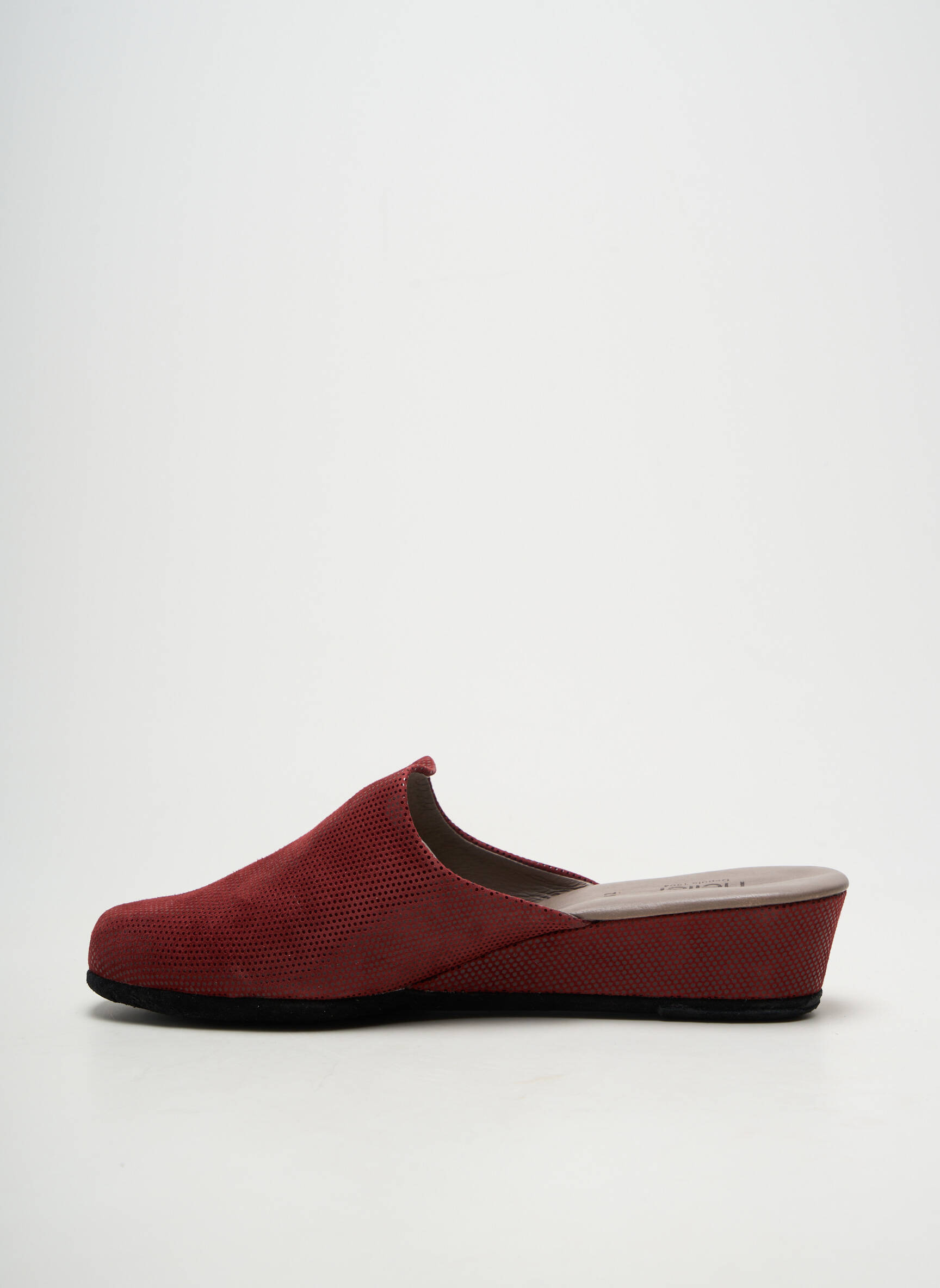 Bateliai/pantofliai satino audinys kulnas nuo 4 iki 6 cm raudona HELLER moteris