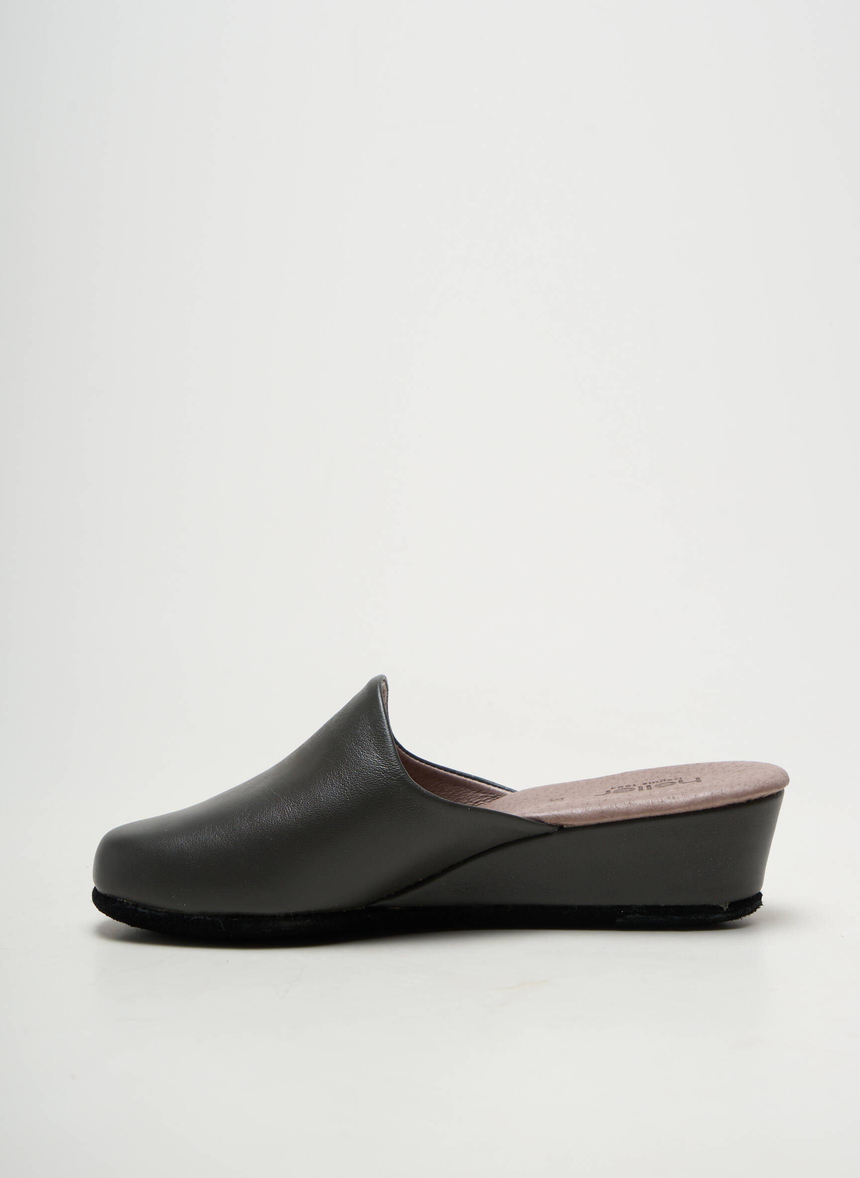 Bateliai/pantofliai odinė išorinė padas kulnas nuo 4 iki 6 cm pilka HELLER moteris