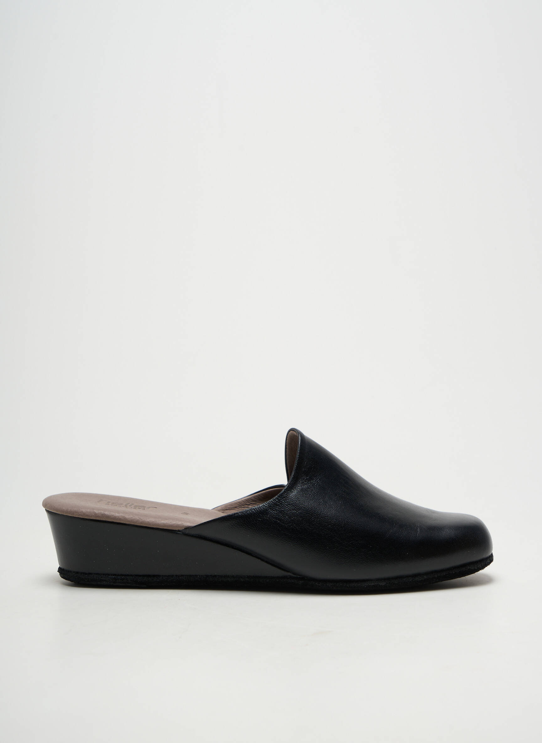 Bateliai/pantofliai satino audinys kulnas nuo 4 iki 6 cm juodas HELLER moteris
