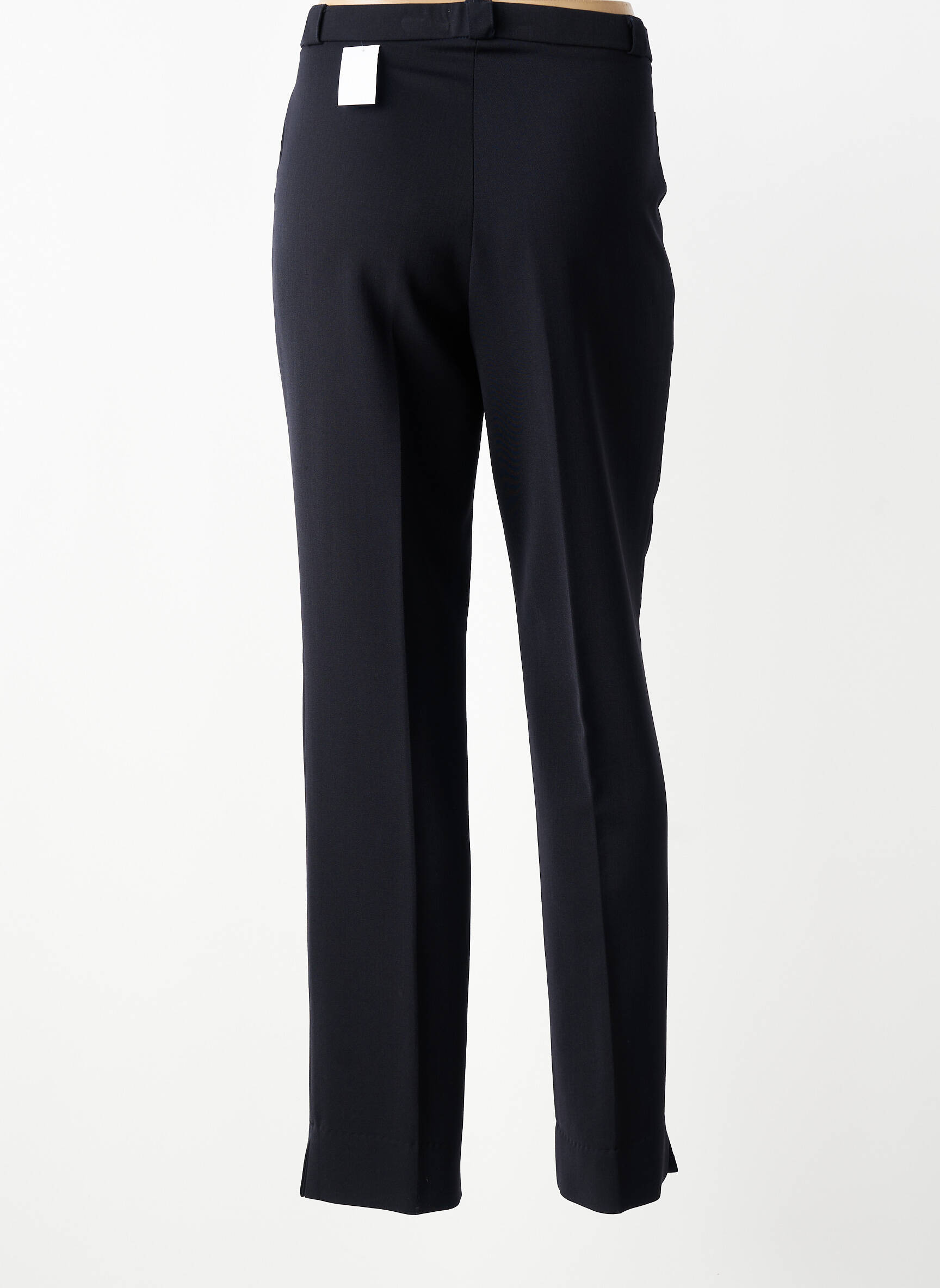 Tiesi kelnė uždarymas su užtrauktuku po mygtuku uždengimu juodas QUATTRO moteris
