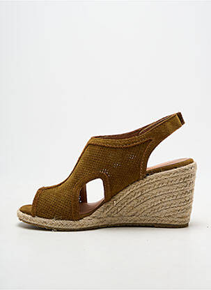 Espadrilės amortizuojančios pado tipas kulnas nuo 7 iki 9 cm rudas EMILIE KARSTON moteris