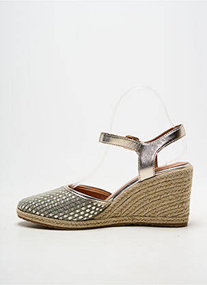 Espadrilės amortizuojančios pado tipas kulnas nuo 7 iki 9 cm žalias EMILIE KARSTON moteris