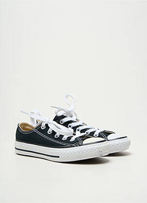 Bėgimo bateliai pado pėdos arkos apvalus mygtukas juodas CONVERSE vaikas