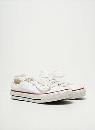Bėgimo bateliai  apvalus mygtukas baltas CONVERSE vaikas