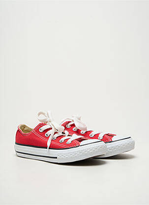 Bėgimo bateliai  apvalus mygtukas raudona CONVERSE vaikas