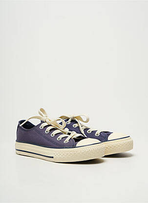 Bėgimo bateliai pado pėdos arkos apvalus mygtukas mėlyna CONVERSE vaikas