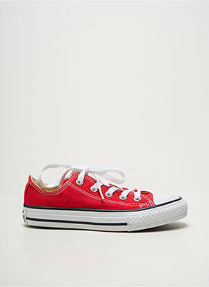 Bėgimo bateliai apvalus mygtukas apvalus mygtukas raudona CONVERSE vaikas