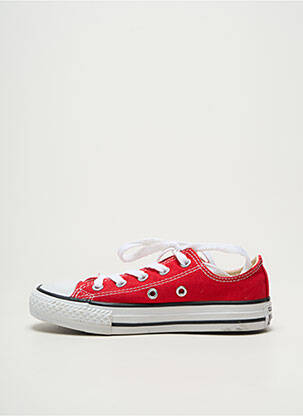 Bėgimo bateliai apvalus mygtukas apvalus mygtukas raudona CONVERSE vaikas