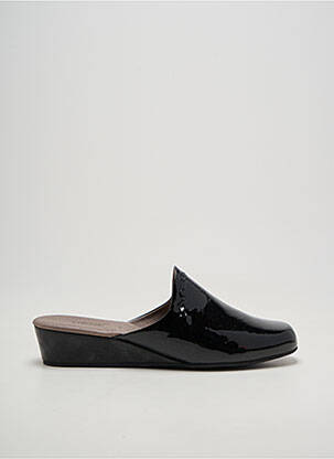 Mule/sabotai lygus medžiaga kulnas nuo 4 iki 6 cm juodas HELLER moteris