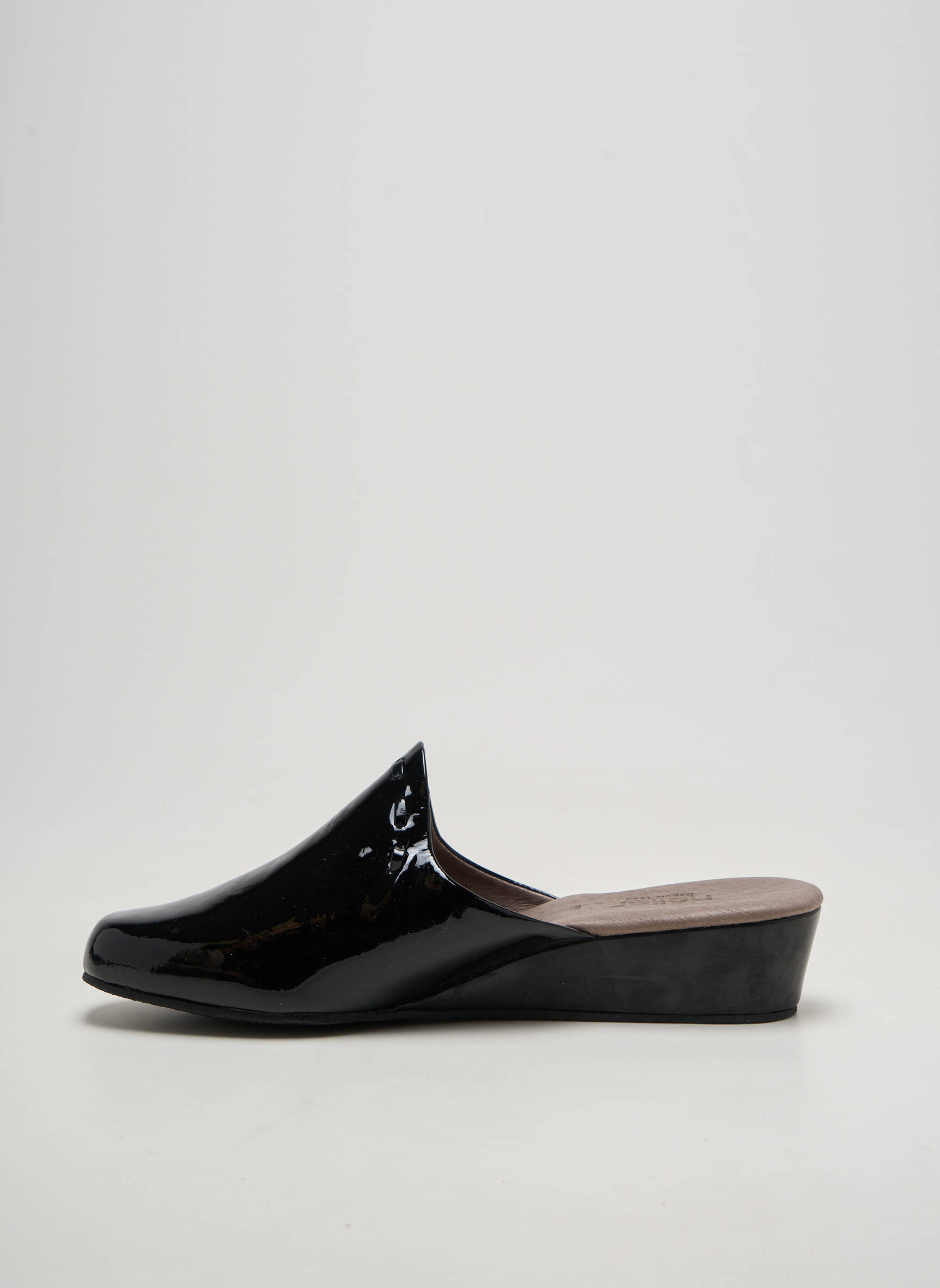 Mule/sabotai lygus medžiaga kulnas nuo 4 iki 6 cm juodas HELLER moteris