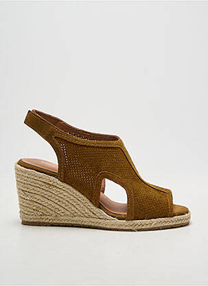 Espadrilės amortizuojančios pado tipas kulnas nuo 7 iki 9 cm rudas EMILIE KARSTON moteris