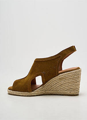 Espadrilės amortizuojančios pado tipas kulnas nuo 7 iki 9 cm rudas EMILIE KARSTON moteris