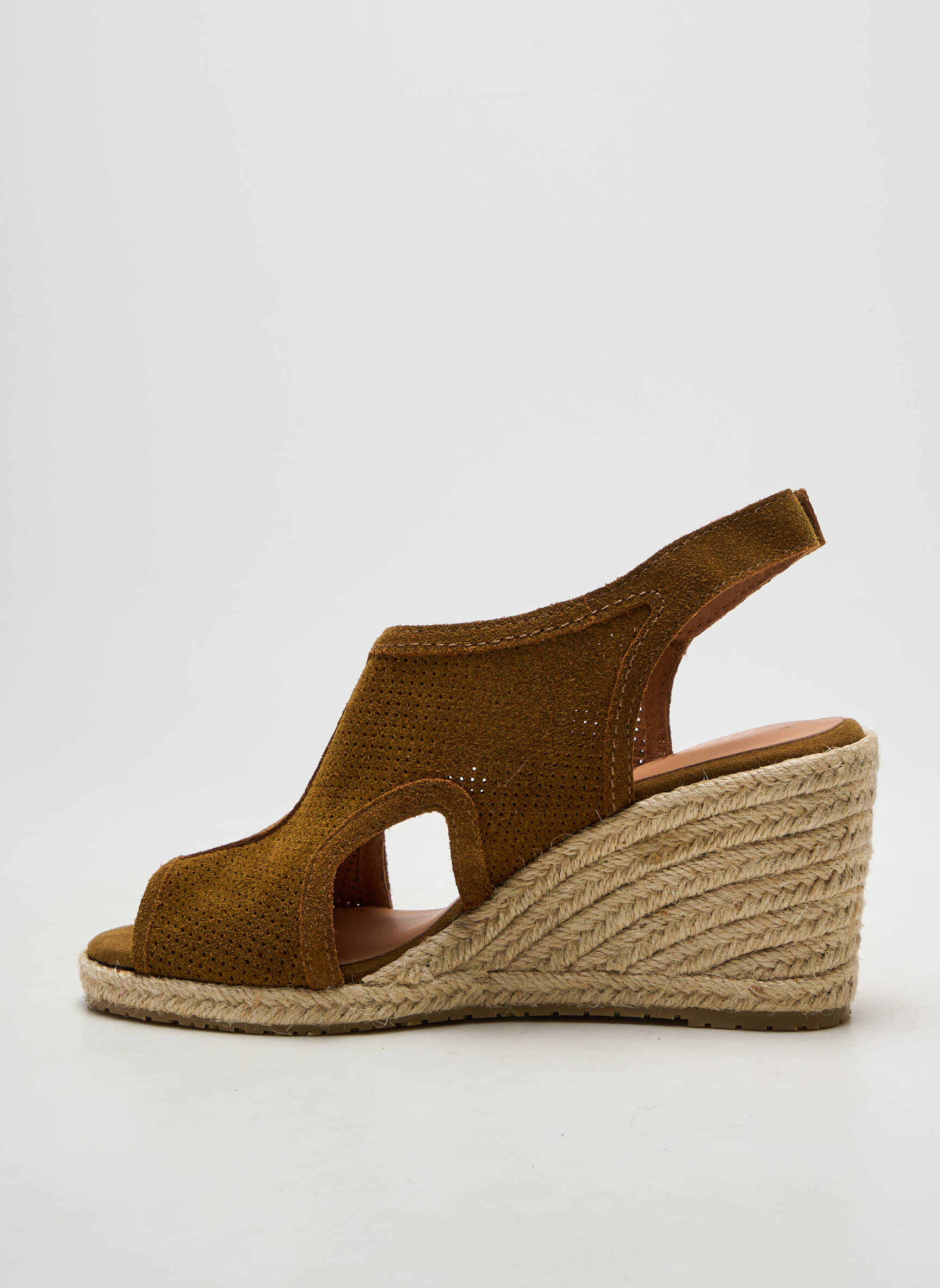 Espadrilės amortizuojančios pado tipas kulnas nuo 7 iki 9 cm rudas EMILIE KARSTON moteris