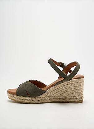 Espadrilės užsegimas kilpa(s) kulnas nuo 7 iki 9 cm žalias LA MAISON DE L'ESPADRILLE moteris