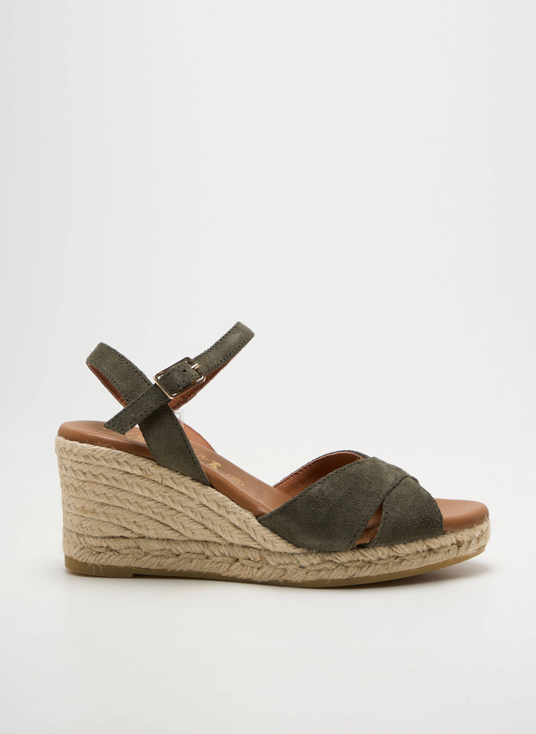 Espadrilės užsegimas kilpa(s) kulnas nuo 7 iki 9 cm žalias LA MAISON DE L'ESPADRILLE moteris