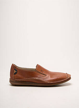 Slip-on batai kvadratinis galas kvadratinis galas rudas FLUCHOS vyras