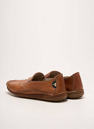 Slip-on batai kvadratinis galas kvadratinis galas rudas FLUCHOS vyras