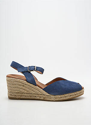 Espadrilės užsegimas kilpa(s) kulnas nuo 7 iki 9 cm mėlyna LA MAISON DE L'ESPADRILLE moteris