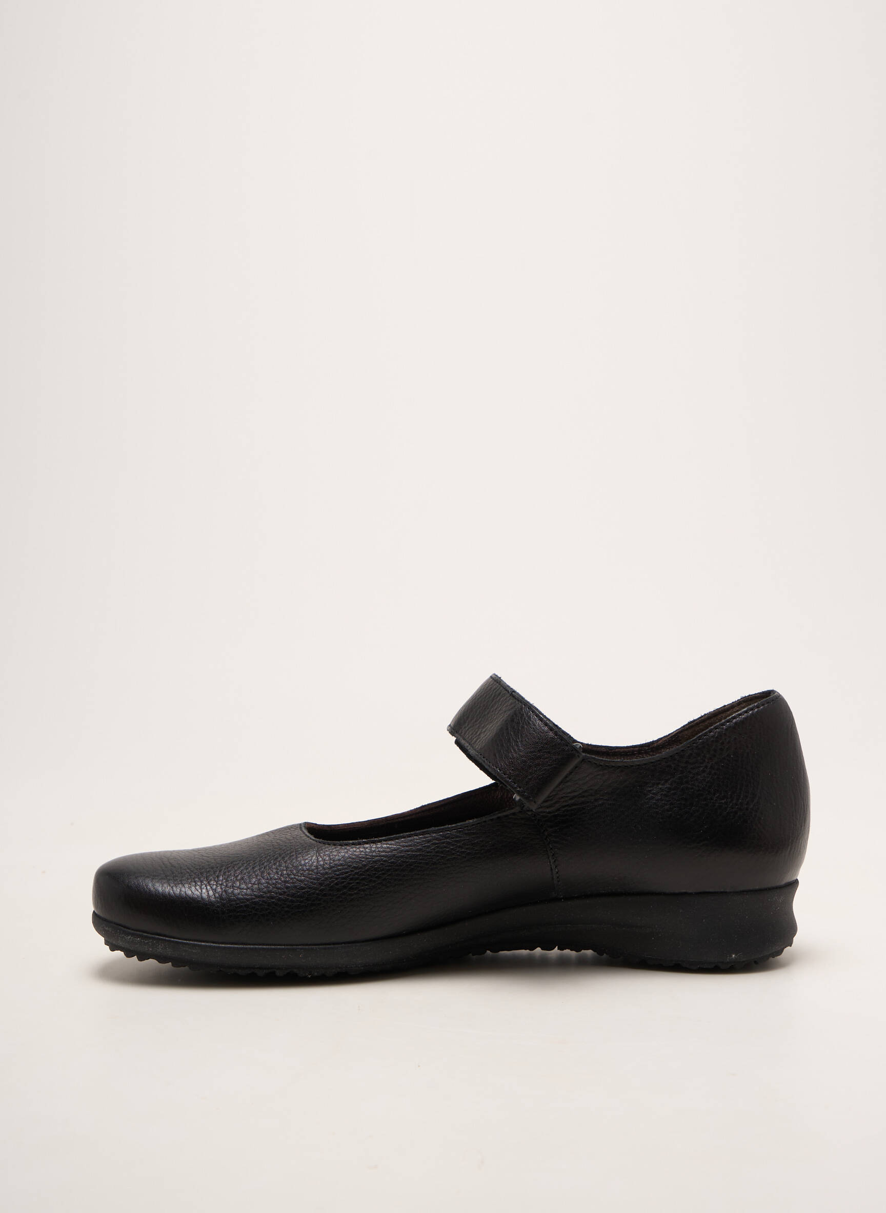 Balerinos lygus audinys plokščias kulnas iki 3 cm juodas MEPHISTO moteris