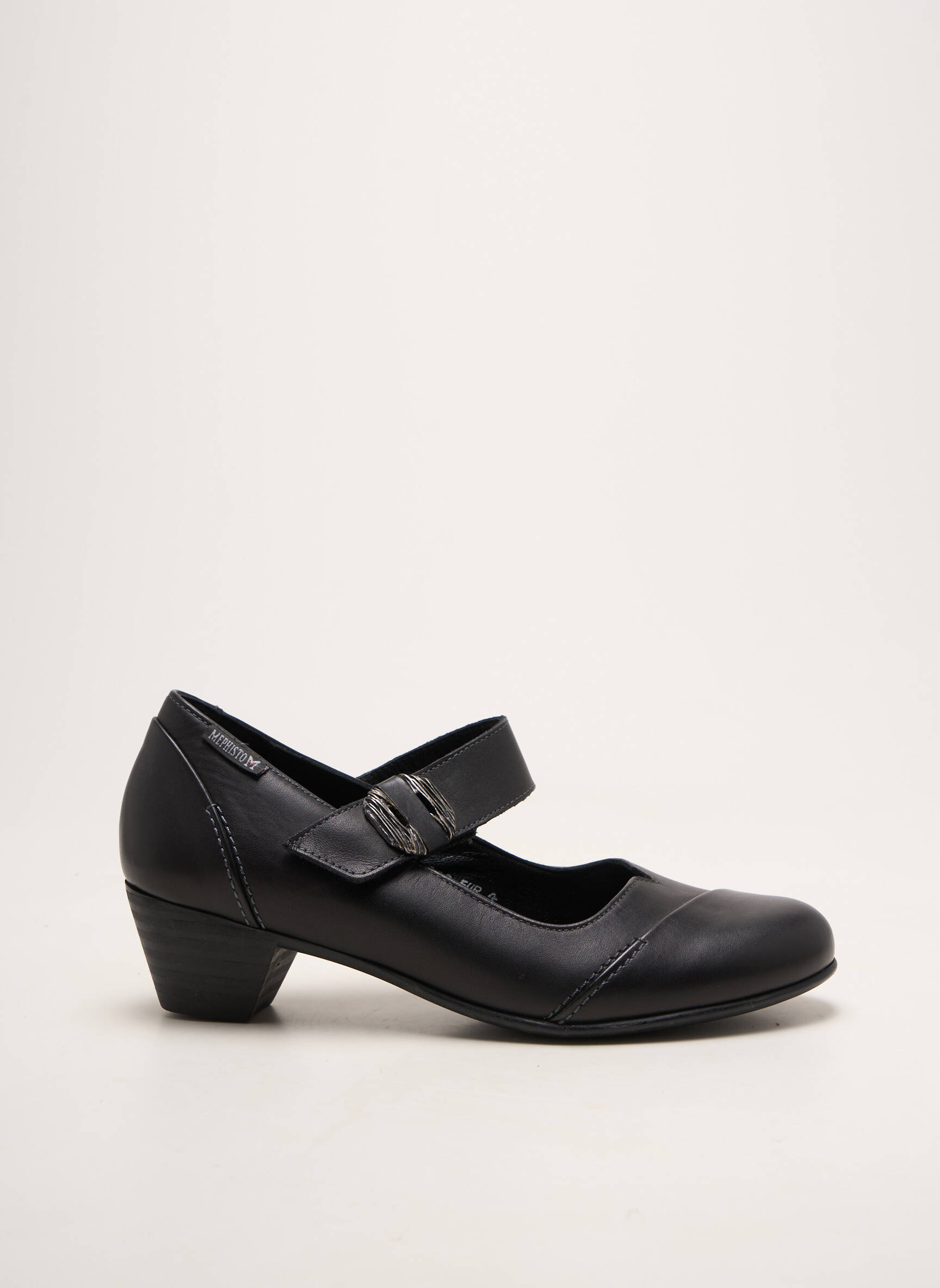 Aukštakulniai kubietiškas kulnas nuo 4 iki 6 cm juodas MEPHISTO moteris