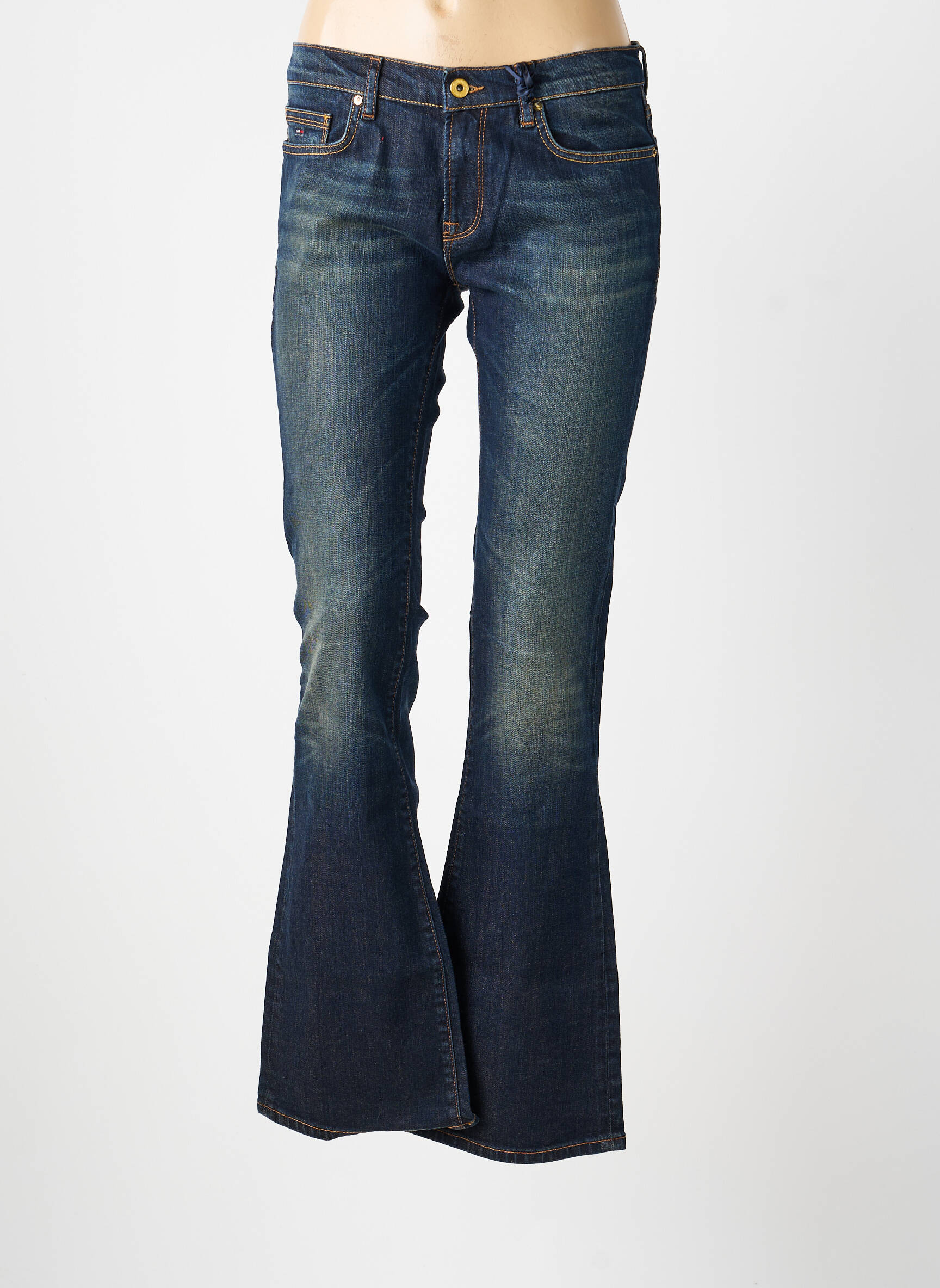 Bootcut džinsai tamprumas maža dydžio mėlyna TOMMY HILFIGER moteris