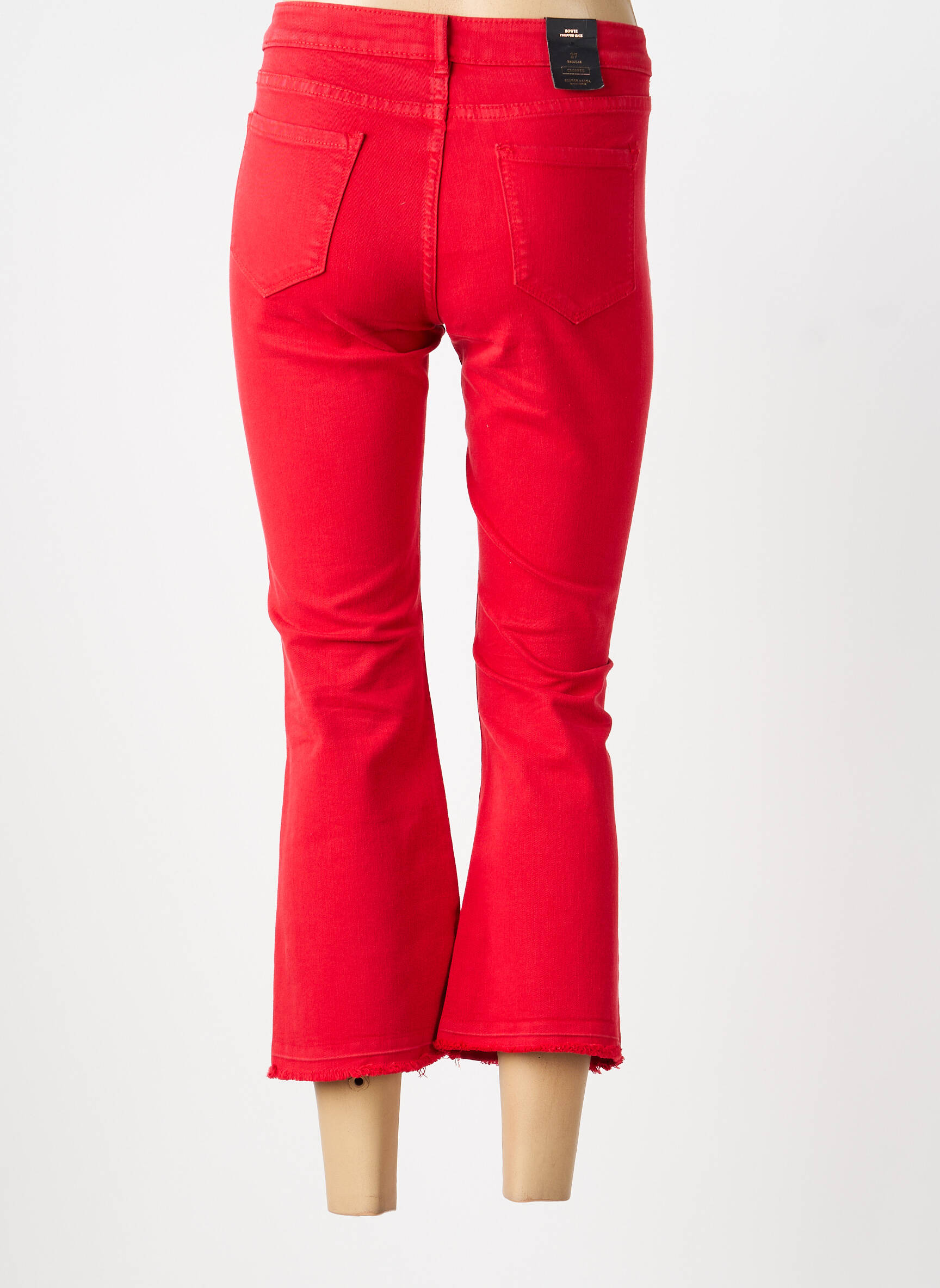 Bootcut džinsai aukšta talija aukšta talija raudona SCOTCH & SODA moteris