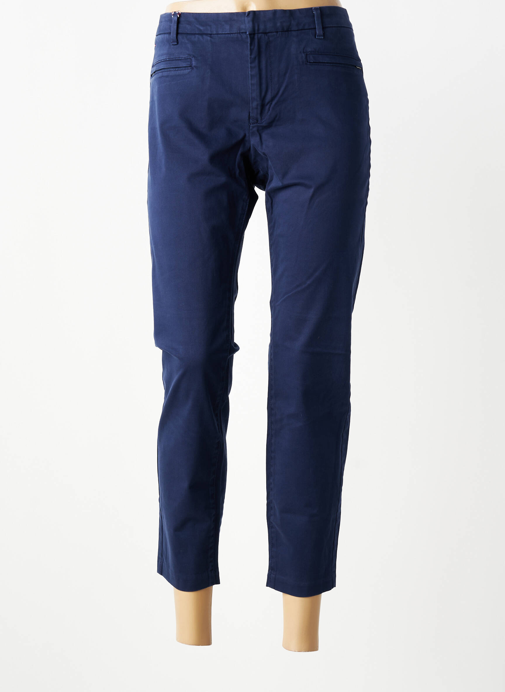 7/8 kelnės aukšta talija aukšta talija mėlyna TOMMY HILFIGER moteris