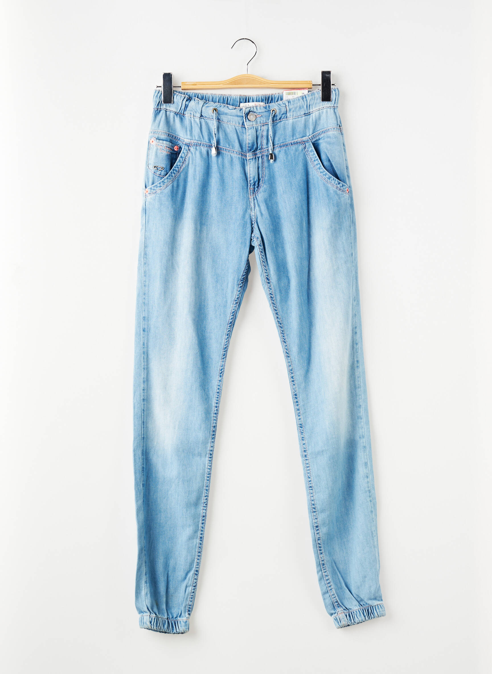 Lieknos džinsai tamprumas elastinė dydis mėlyna PEPE JEANS mergina
