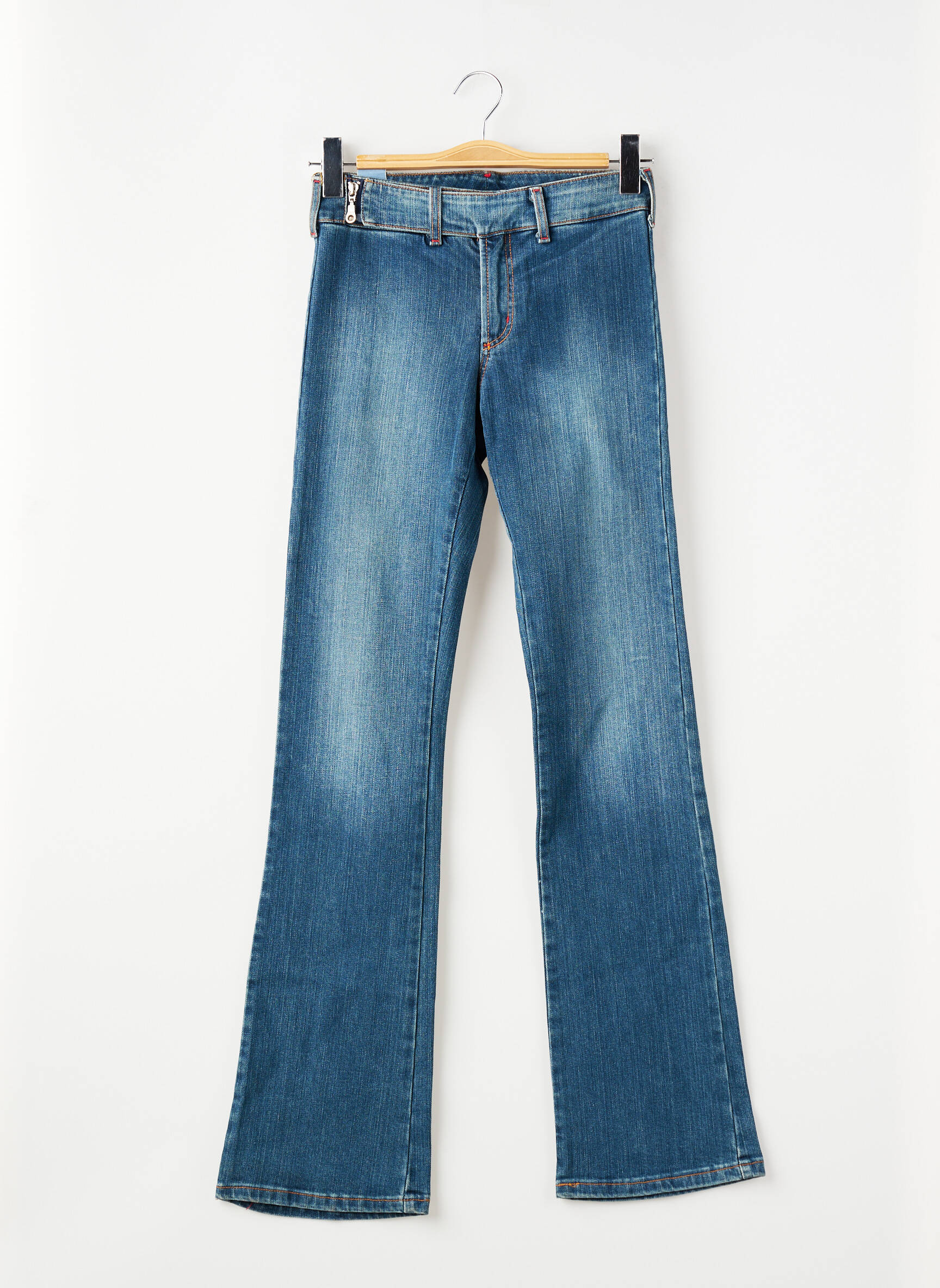 Bootcut džinsai tamprumas mėlyna CIMARRON mergina