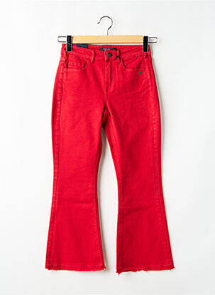Bootcut džinsai aukšta talija aukšta talija raudona SCOTCH & SODA moteris