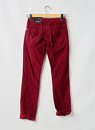 Lieknos kelnės aksomo audimas reguliuojamo dydžio raudona PEPE JEANS berniukas