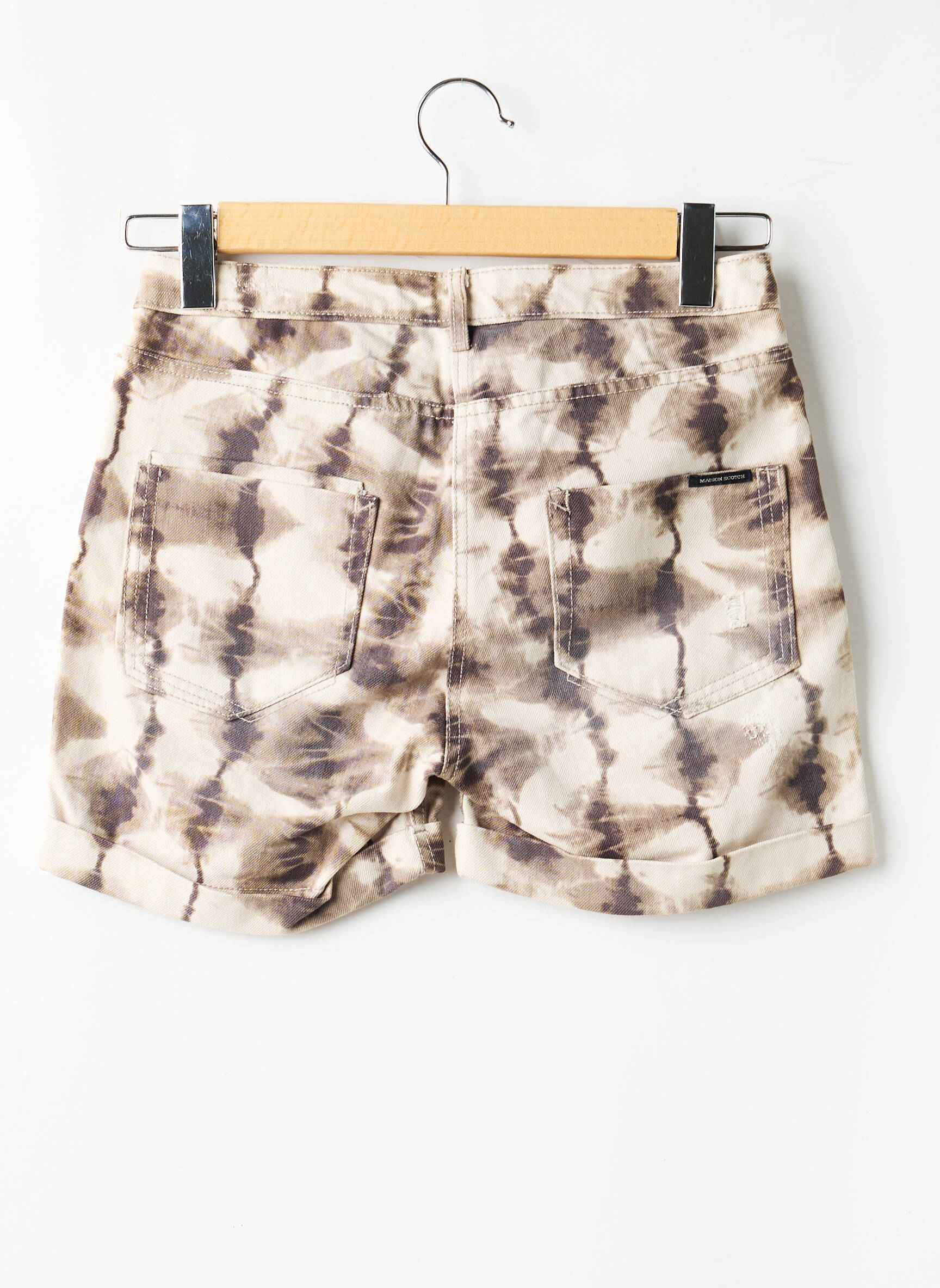 Šortas denimo audinys normala dydis pilka MAISON SCOTCH moteris