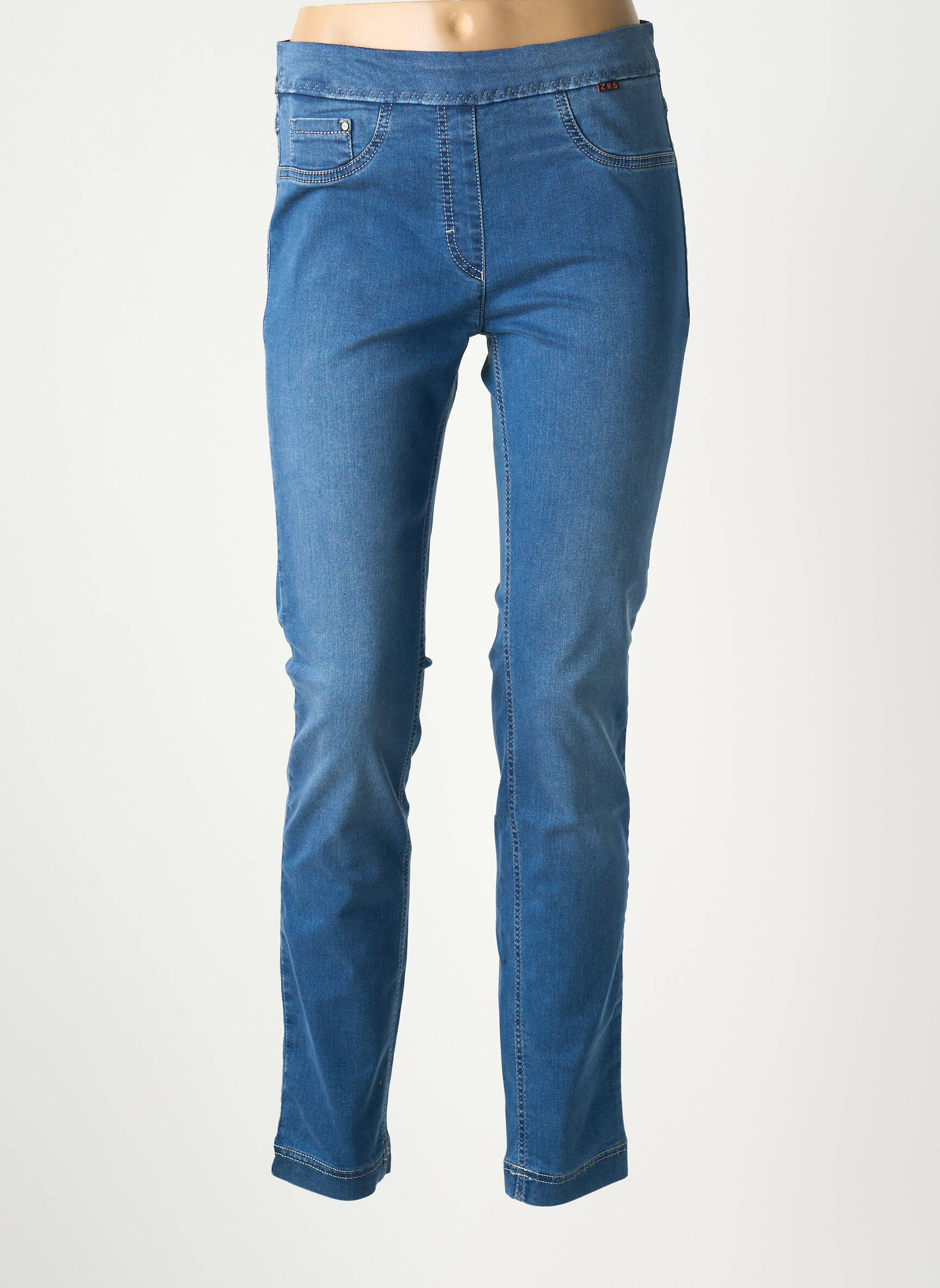 Jegging denimo audinys normala dydis mėlyna ZRS TIMELESS moteris