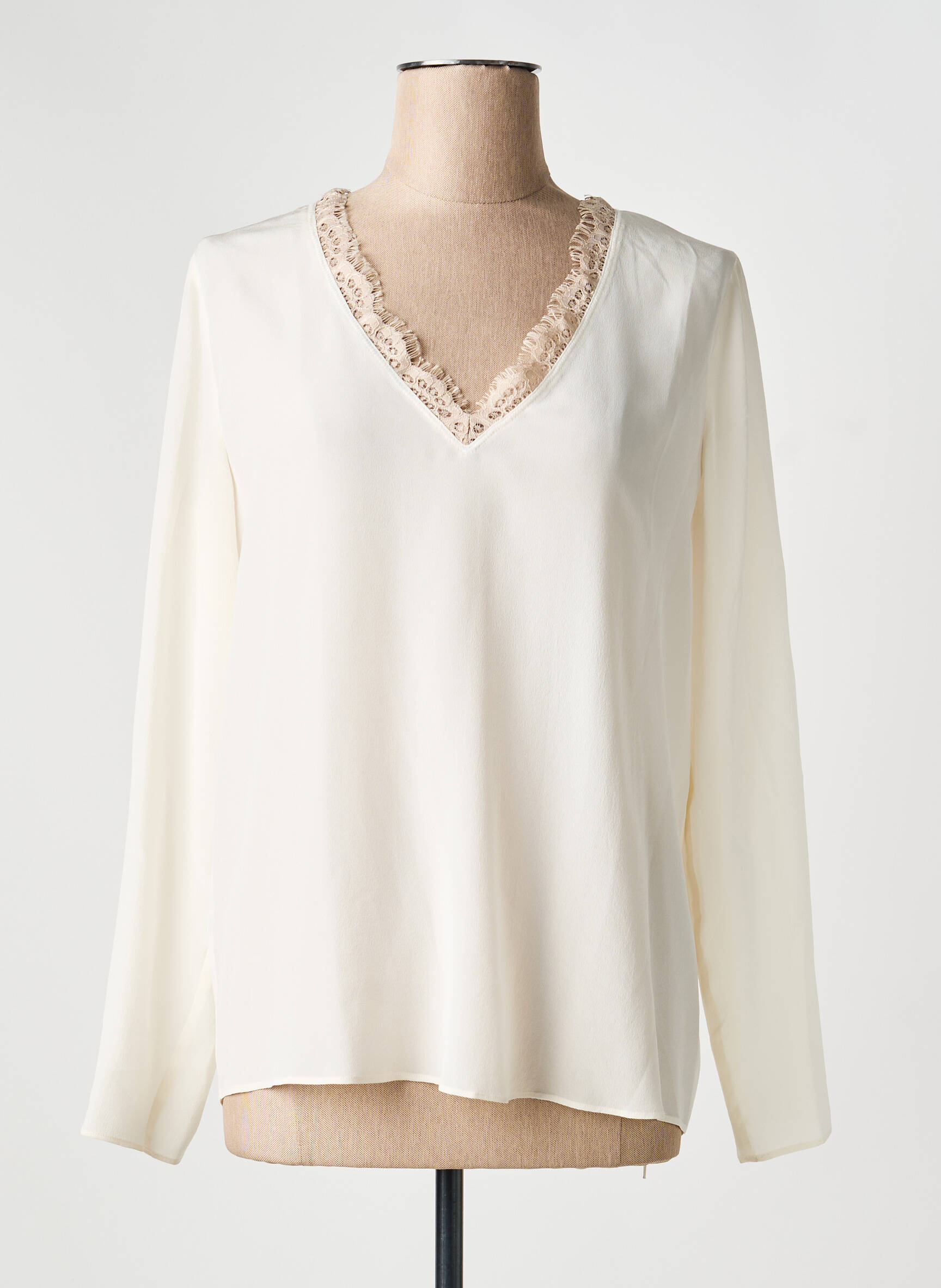 Viršūnė sklandi forma ilgos rankovės bežinis PINKO moteris