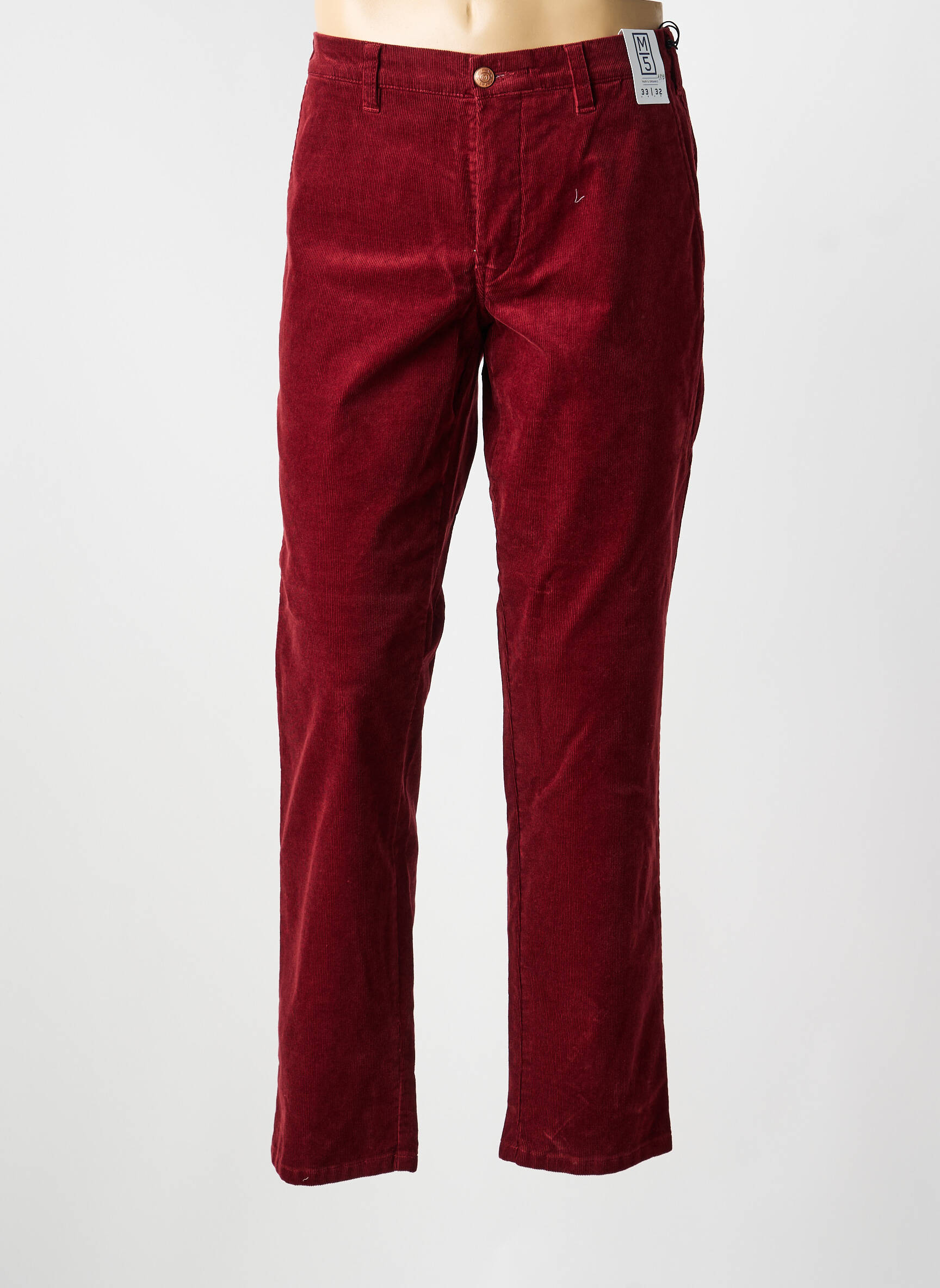 Chino kelnė tamprumas normala dydis raudona M5 BY MEYER vyras