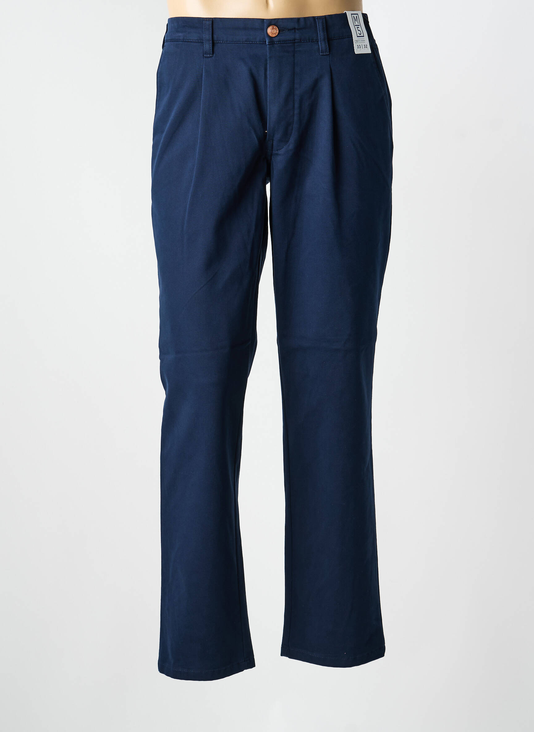 Chino kelnė bio normala dydis mėlyna M5 BY MEYER vyras