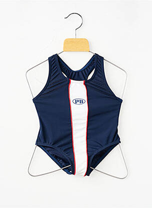 Vienos dalies maudymosi kostiumas mėlyna PETIT BATEAU mergina