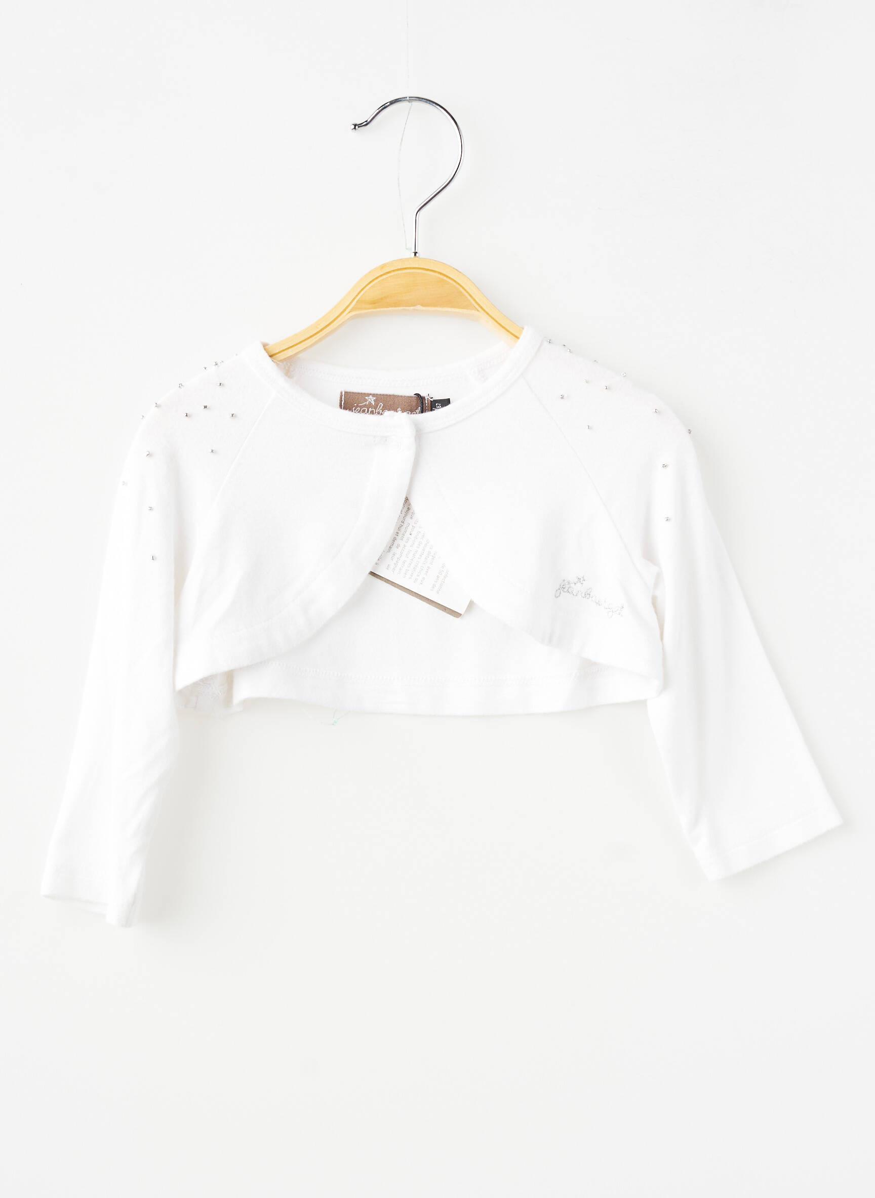 Bolero jersey audinys baltas JEAN BOURGET mergina