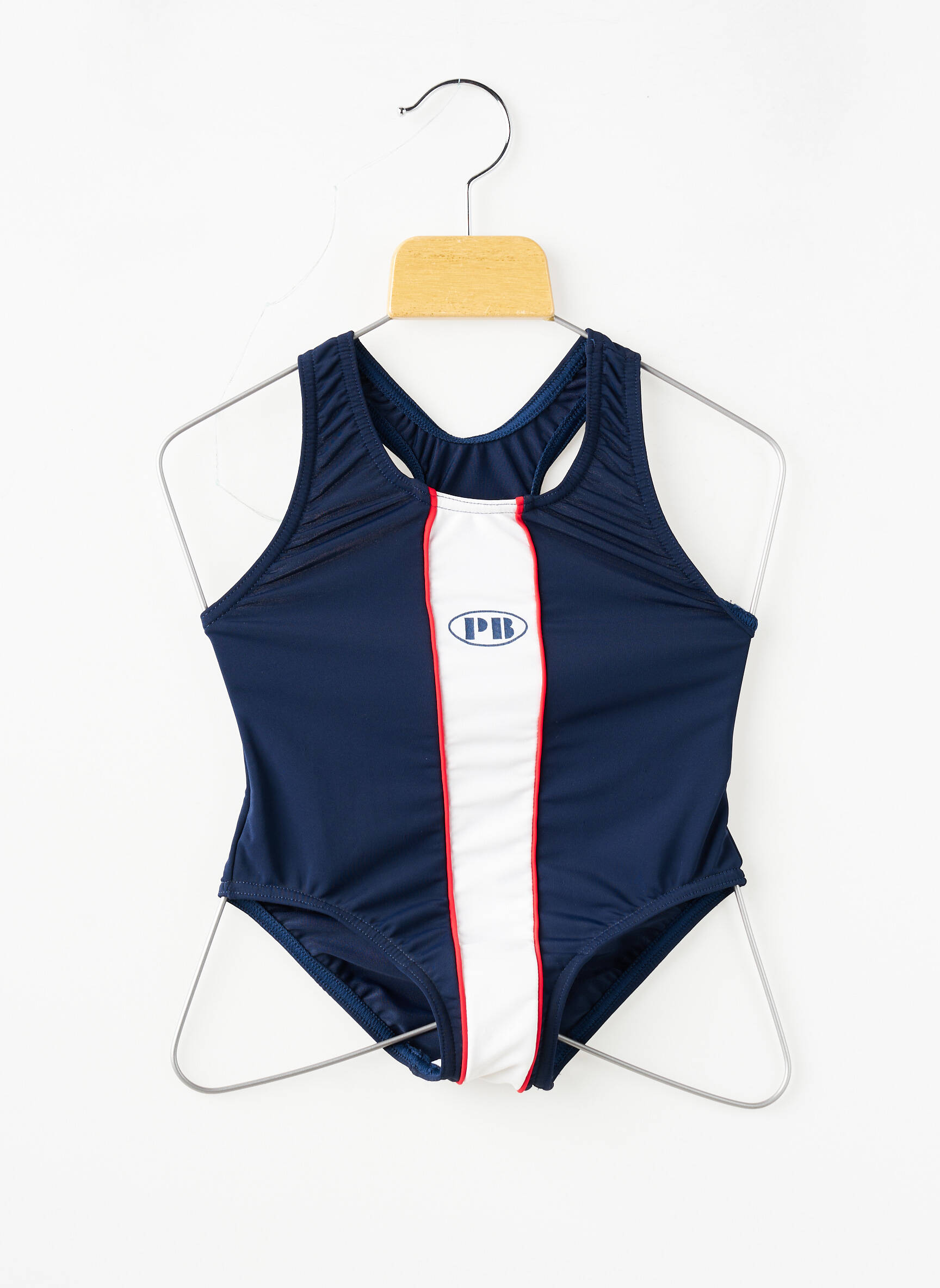 Vienos dalies maudymosi kostiumas mėlyna PETIT BATEAU mergina