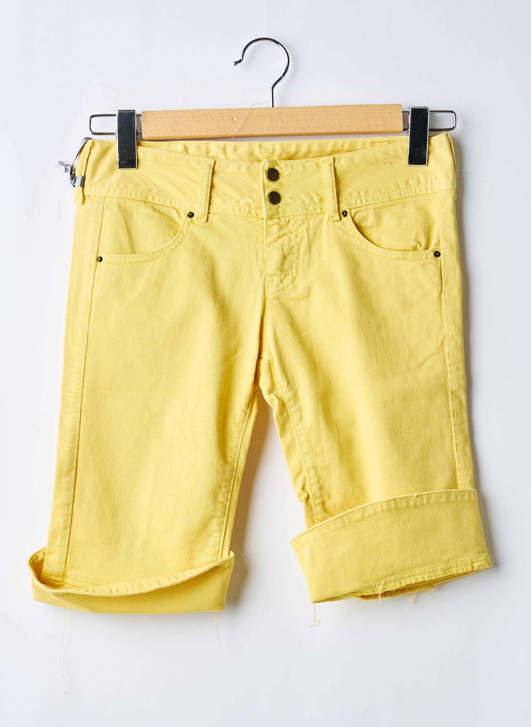 Bermudas normala dydis normala dydis geltona BE YOU K moteris