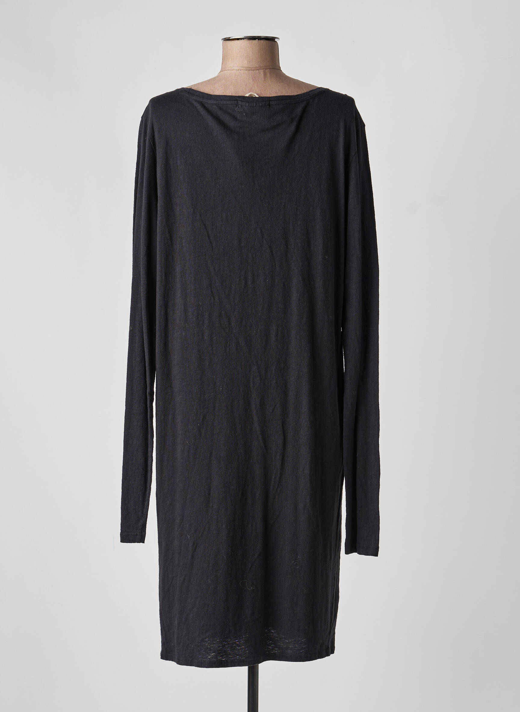 Pusilgių suknelė ilgos rankovės ilgos rankovės juodas MAISON SCOTCH moteris