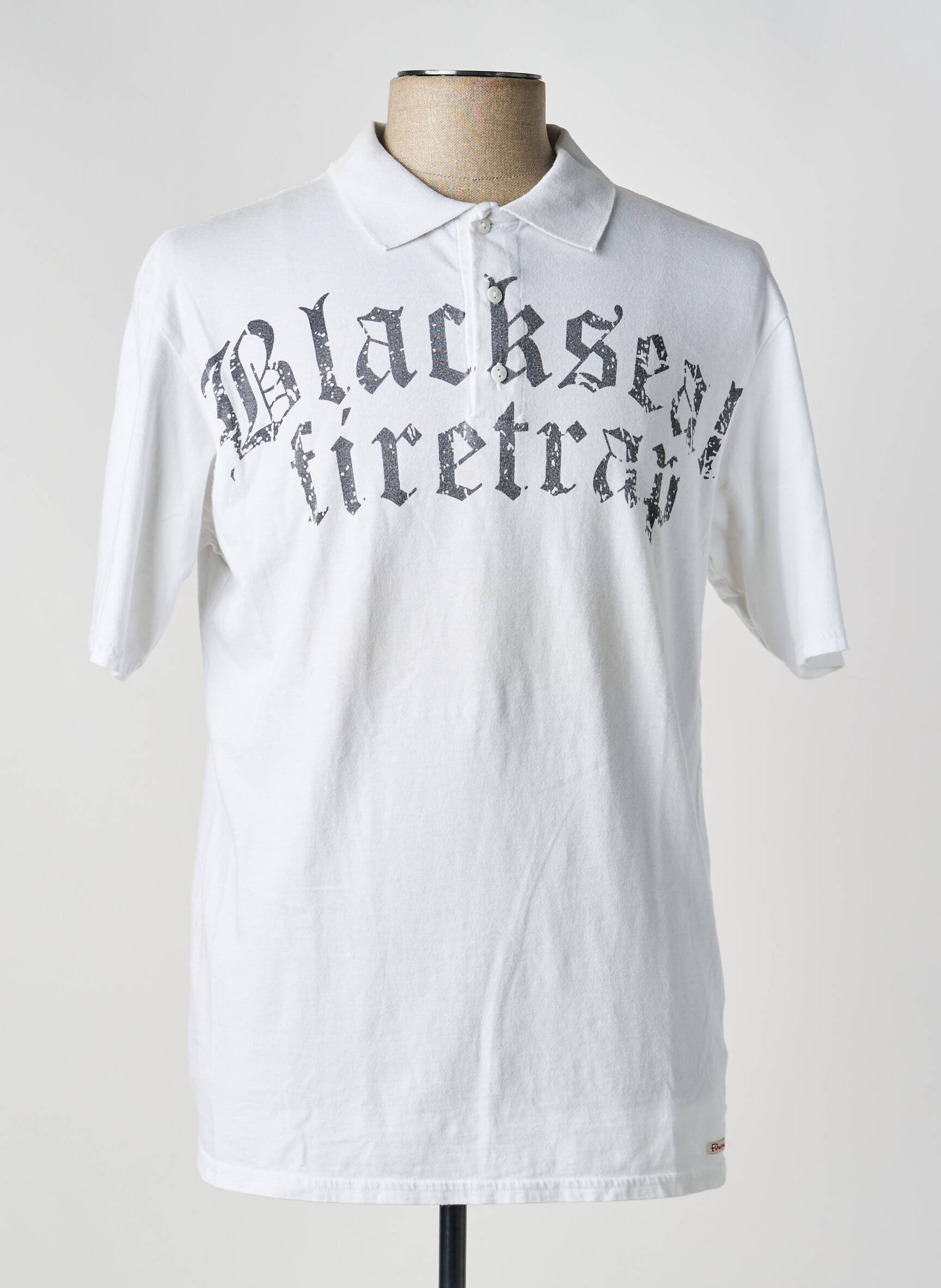Polo tiesi kirpimas trumpas rankovės baltas FIRETRAP vyras
