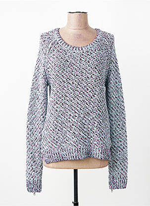 Megztinis chinamas audinys ilgos rankovės mėlyna MAISON SCOTCH moteris