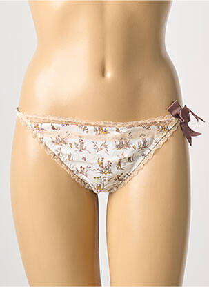 Tanga tamprumas rudas PRINCESSE TAM-TAM moteris